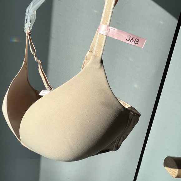 NEW Nude Wireless Bra (36B) - Picture 2 of 4